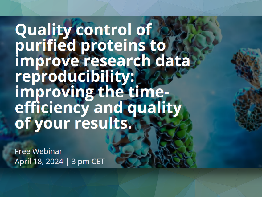 Quality Control of Purified Proteins to Improve Research Data Reproducibility