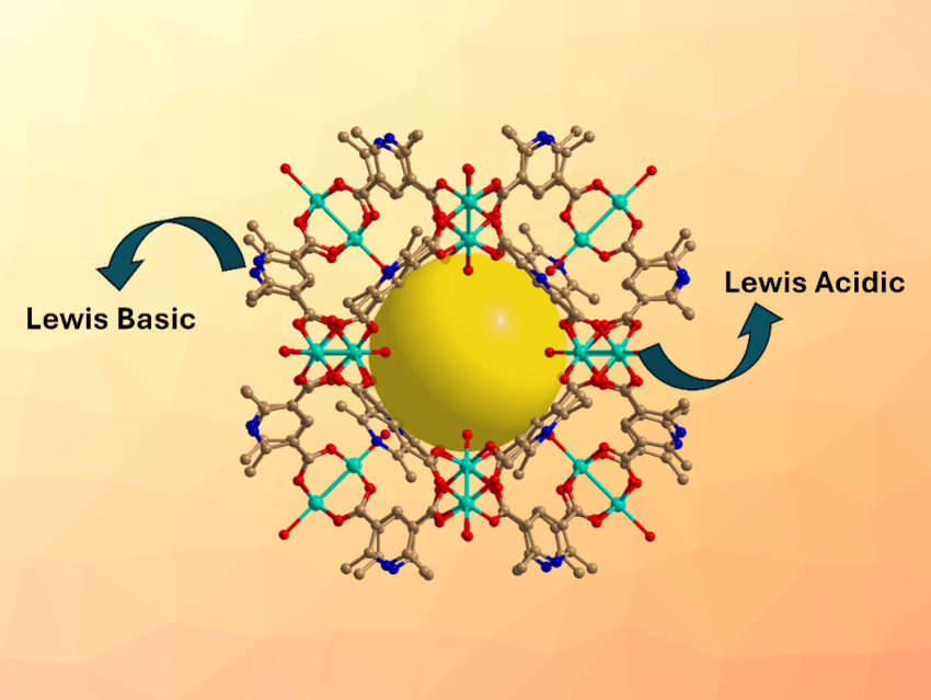 Bifunctional Metal-Organic “Nanoballs”