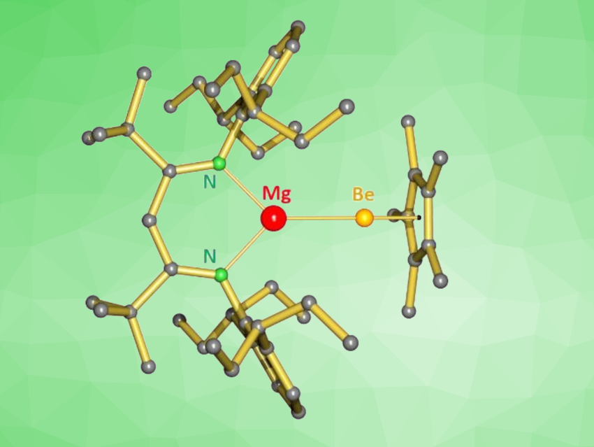 A Unique Complex with a Mg–Be Bond
