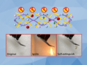 Self-Extinguishing Quasi-Solid Polymer Electrolyte