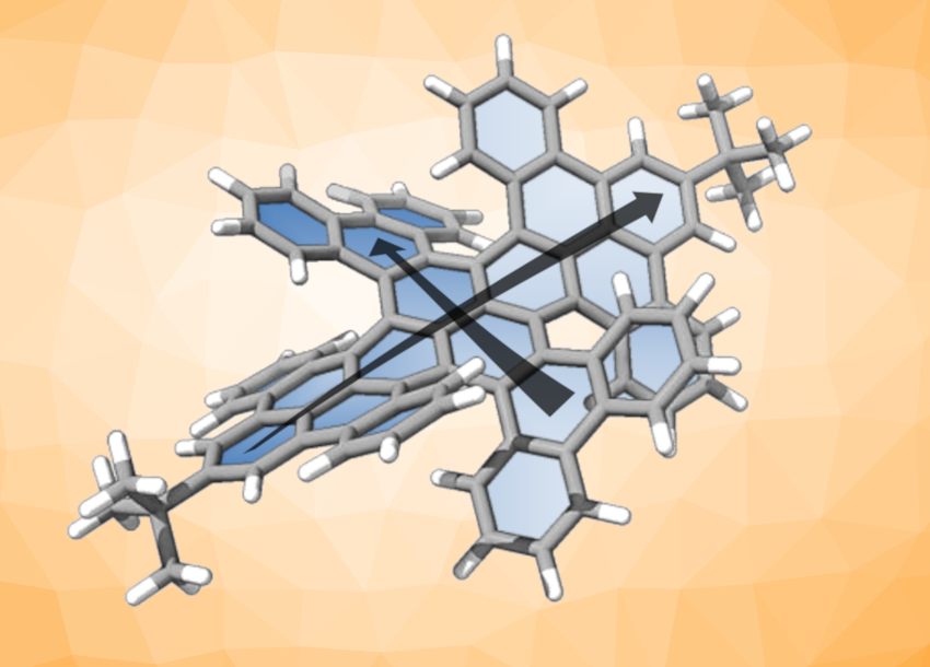 Double Twisted Chiral Nanographene
