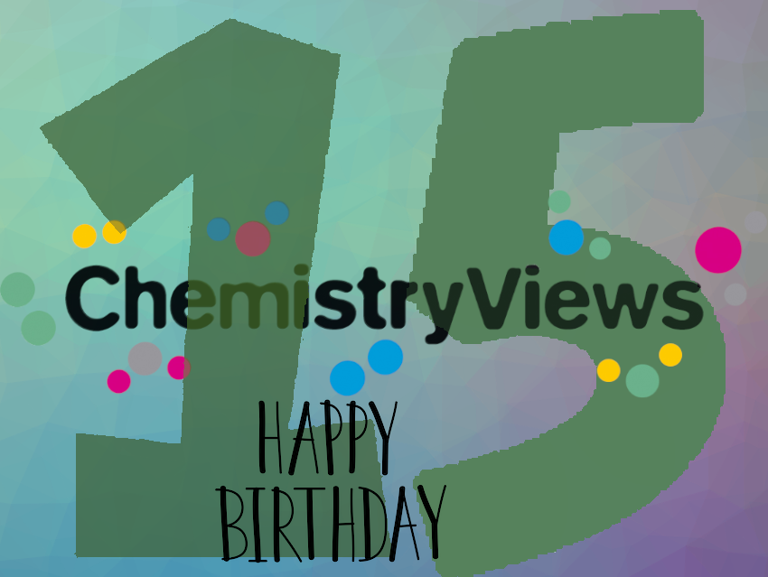 15 Years of ChemistryViews