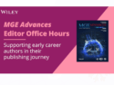 MGE Advances: Supporting Early Career Authors in Their Publishing Journey