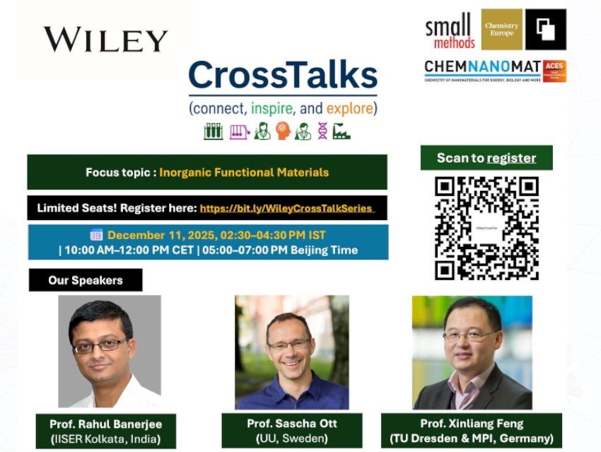 Wiley CrossTalk Series: Inorganic Functional Materials