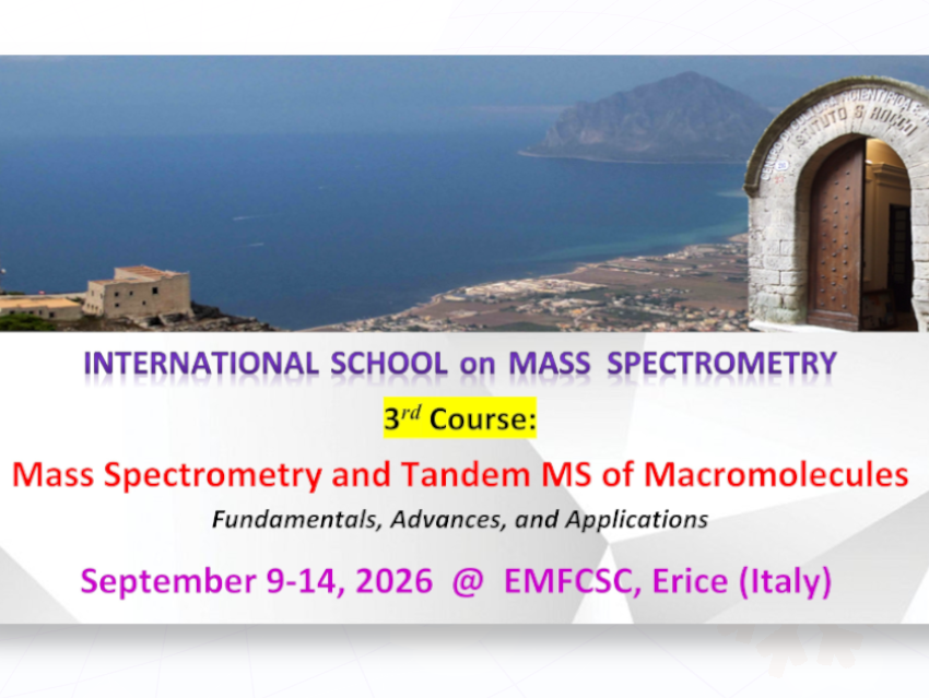 2026 International School on Mass Spectrometry (intSMS)