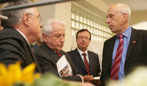 Wolfgang Flad, Professor Christoph Friedrich, and Professor Dieter Jahn.