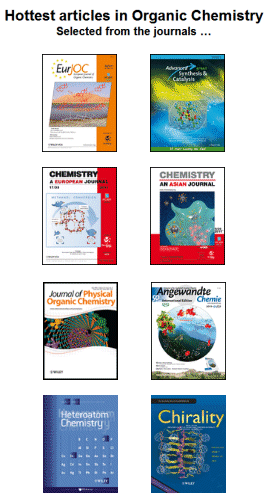 Hottest Articles in Organic Chemistry