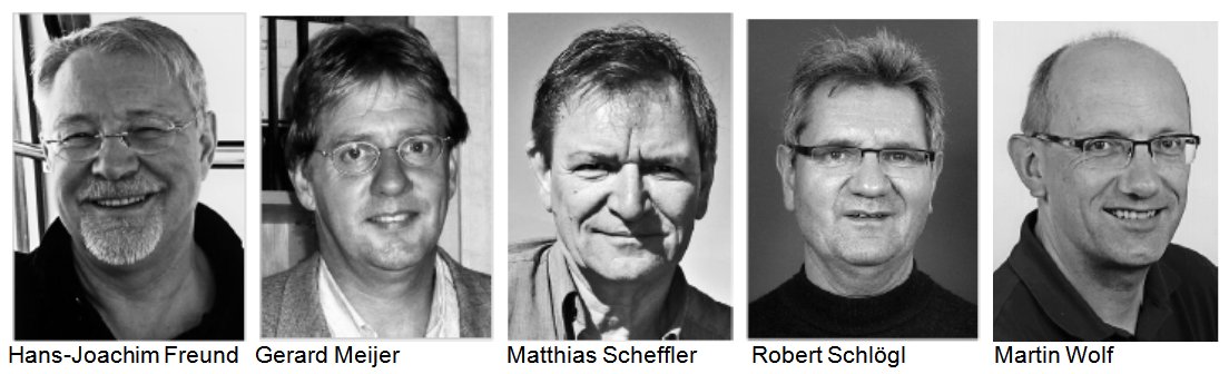 Hans-Joachim Freund, Gerard Meijer, Matthias Scheffler, Robert Schlögl, Martin Wolf