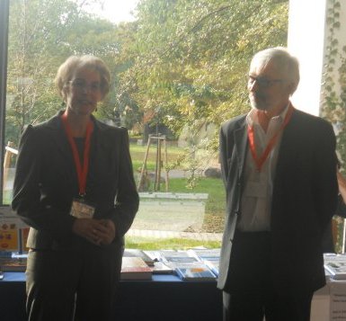 Gudrun Walter and Peter Comba presenting Modeling of Molecular Properties