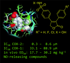 COX-2 inhibitor with reduced side-effects