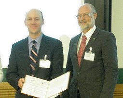 Professor David Pantalony with former GDCh President Professor Michael Dröscher