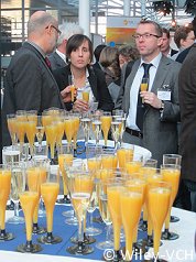 Reception for Vera Koester, Chemiedozententagung, Freiburg, 2012