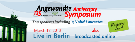 Angewandte symposium Virtual Event broadcast by ChemistryViews.org