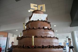 Patai's 50th anniversary cake