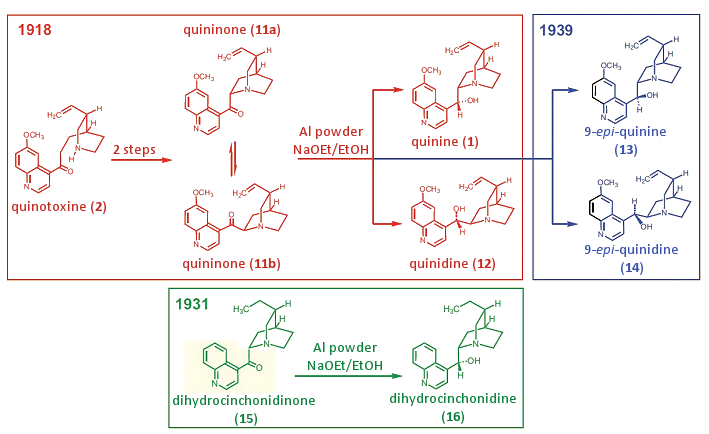 The Rabe–Kindler partial synthesis of quinine from quinotoxine