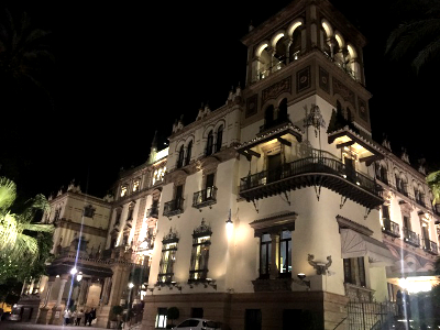 Symposium Dinner venue Hotel Alfonso XIII