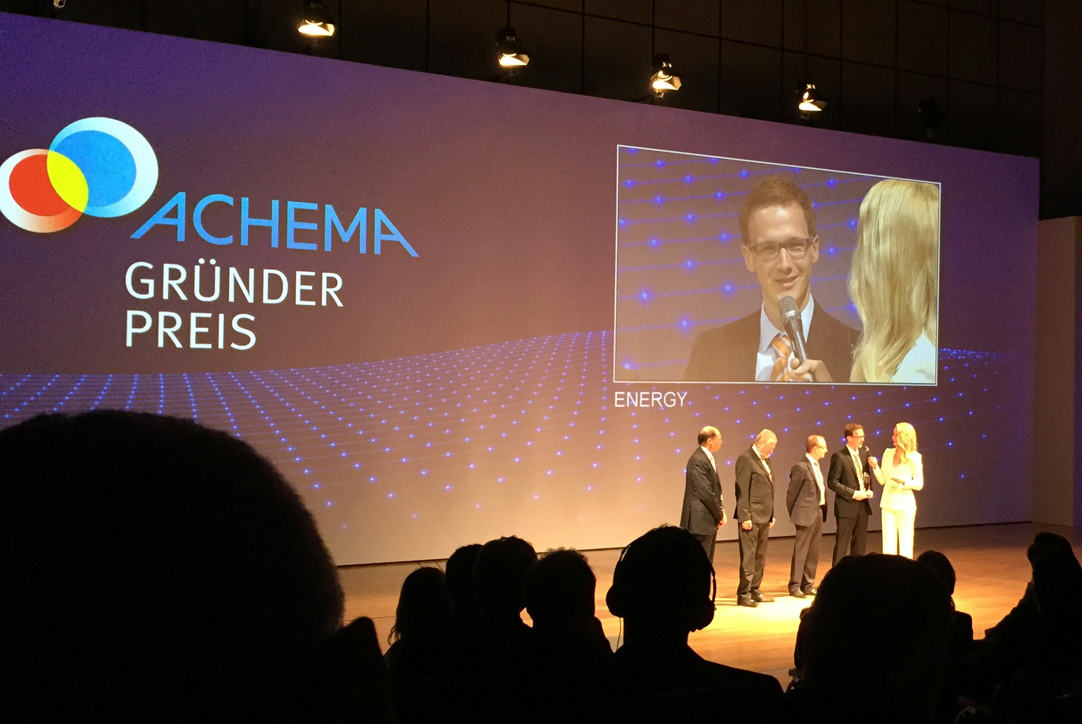 Achema-Gründerpreis Volterion