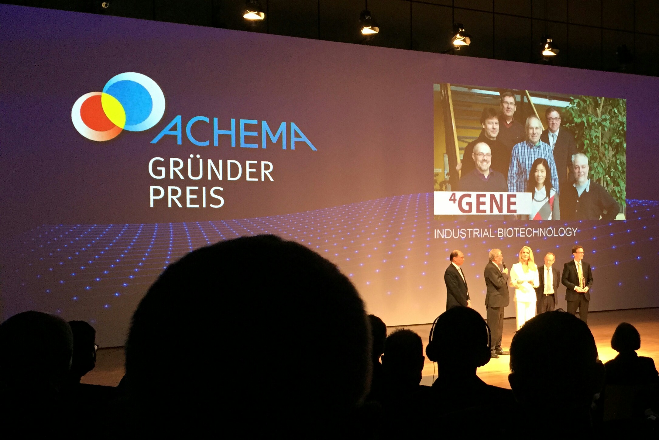 Achema-Gründerpreis 4Gene