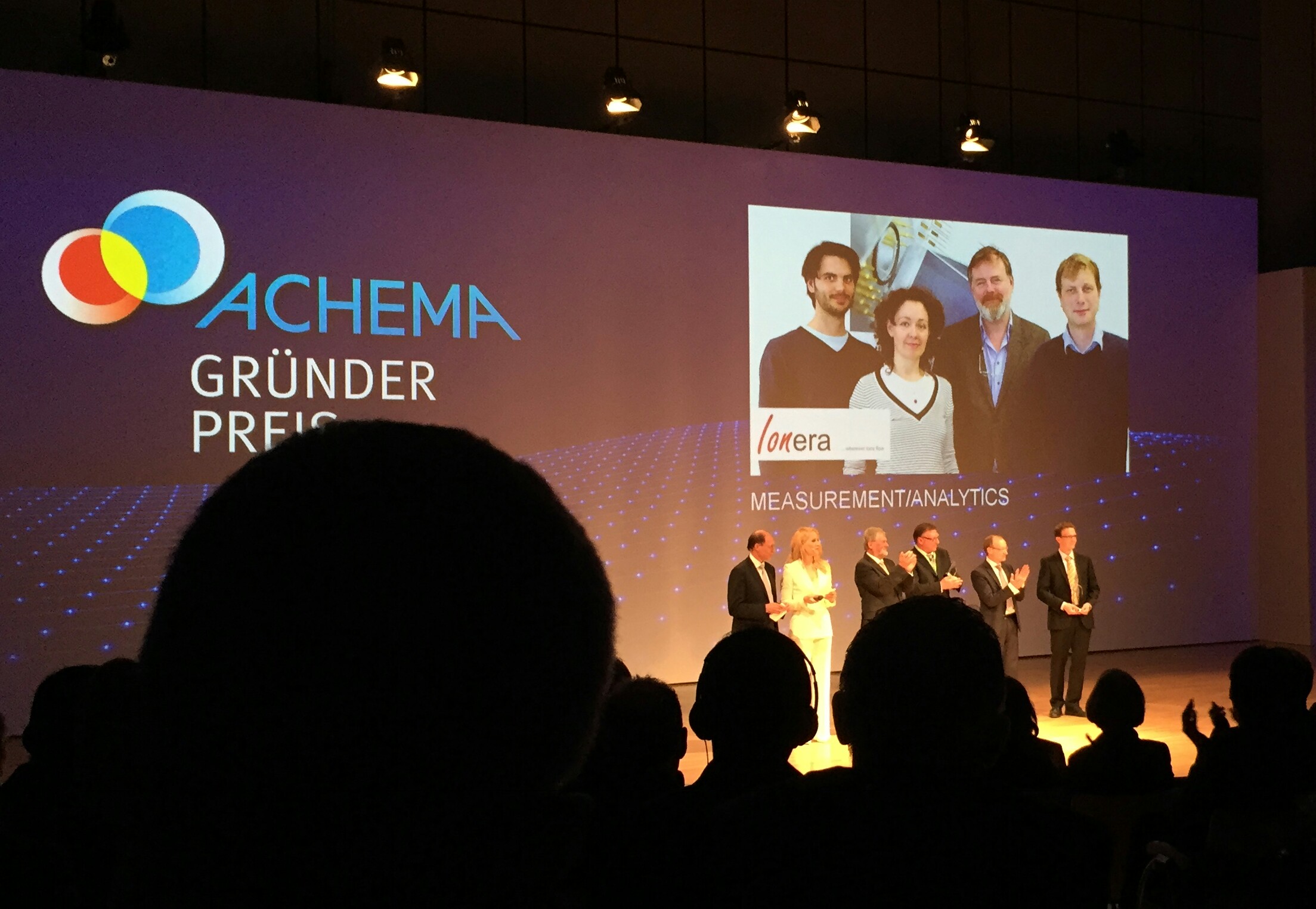 Achema-Gründerpreis Ionera