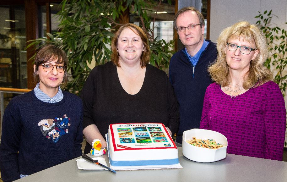 ChemPlusChem celebrating Stephanie Labonte, Marisa Spiniello, Neville Compton, Rachel Schmidt-Radde