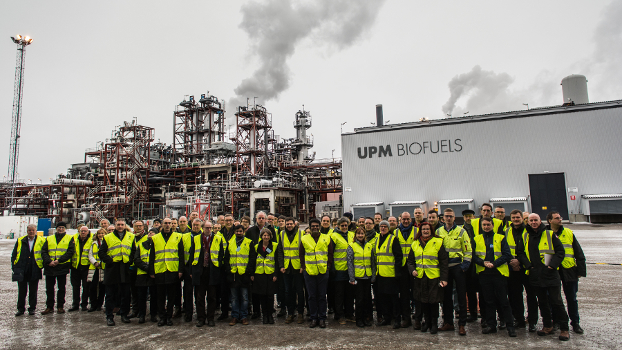 Site Visit UPM, Lignofuels 2017, Ville