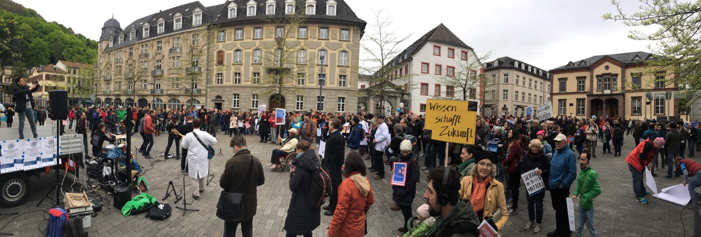 March for Science Heidelberg