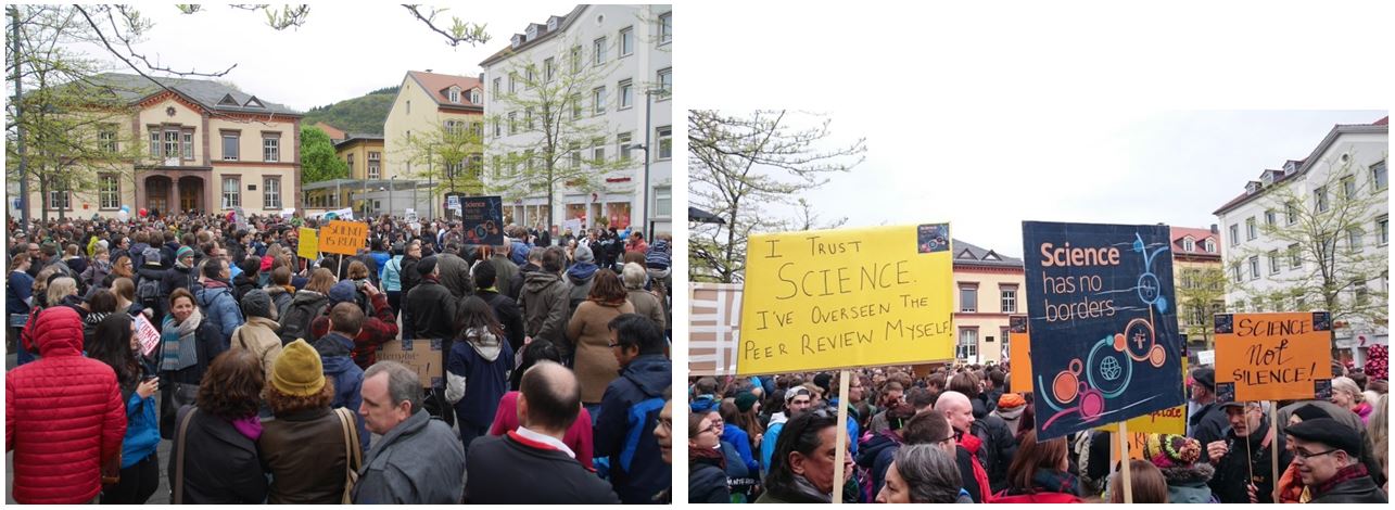 March for Science in Heidelberg