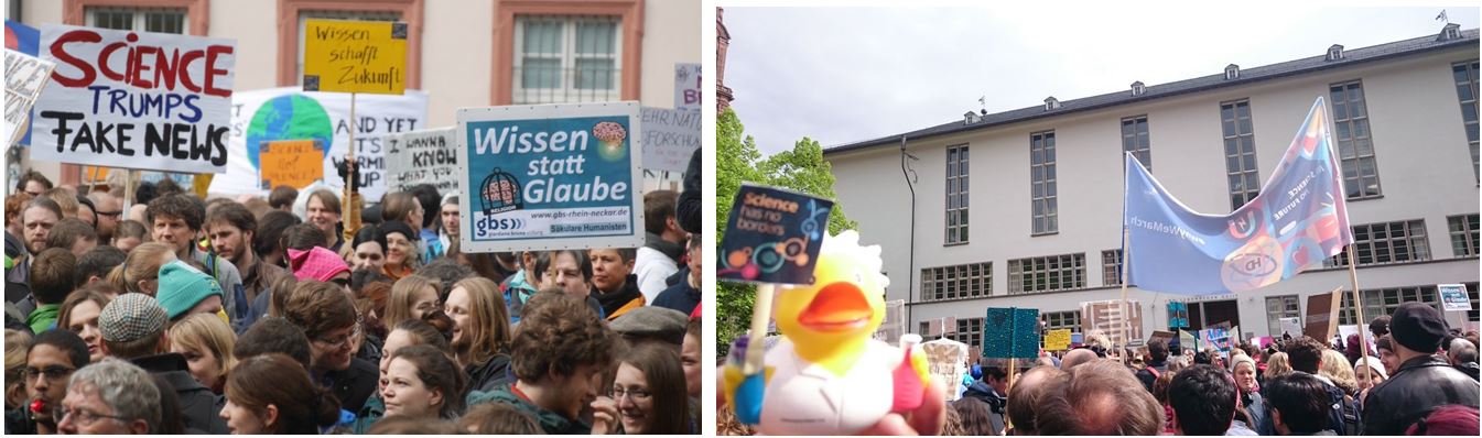 March for Science in Heidelberg