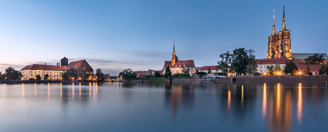 Ostrów Tumski with Wrocław Cathedral