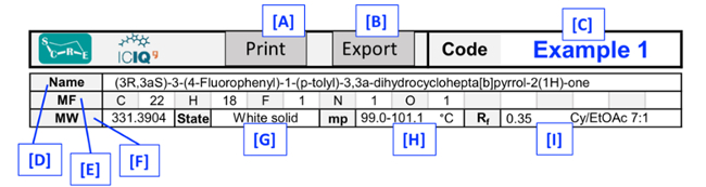 Sections I and II of the SCRE file