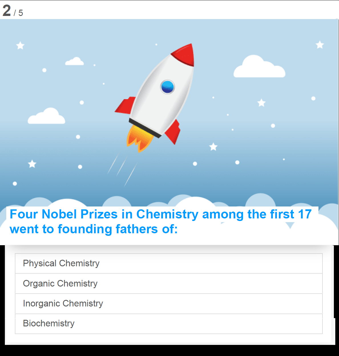 Question 2 Nobel Prize