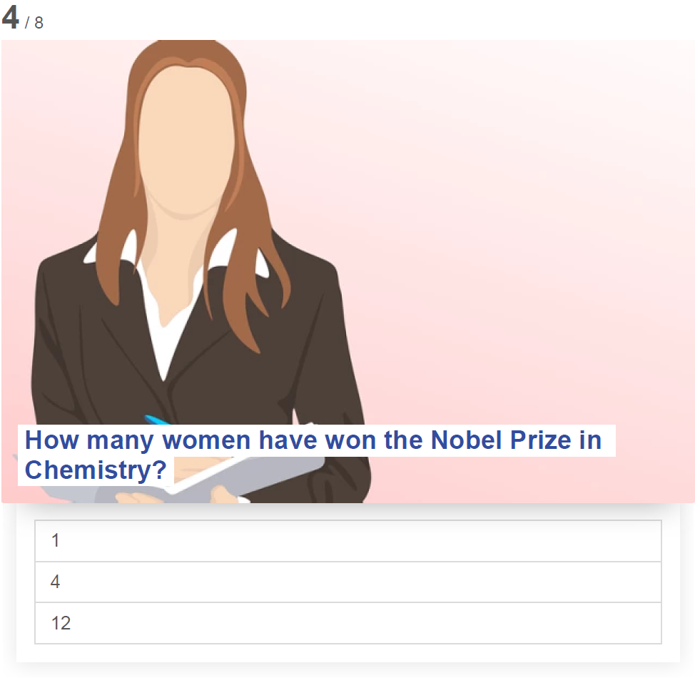 Question 4 Nobel Prize 