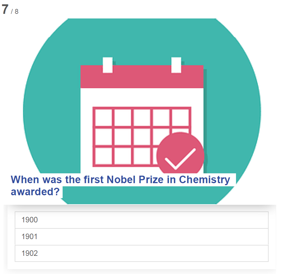 Question 7 Nobel Prize