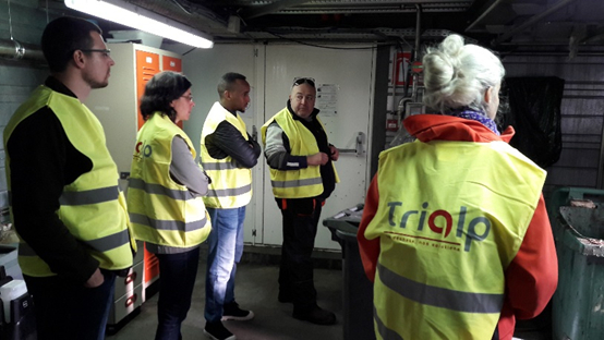 visit to the Trialp facilities