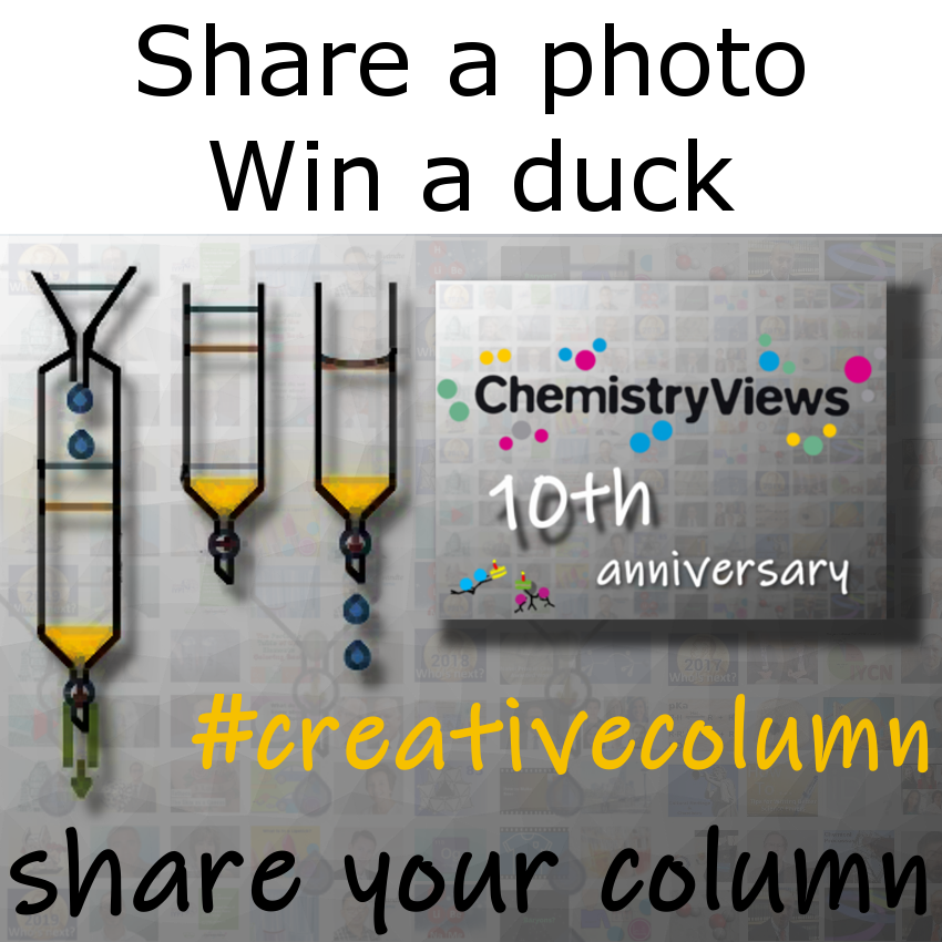 Creativecolumn competition ChemistryViews