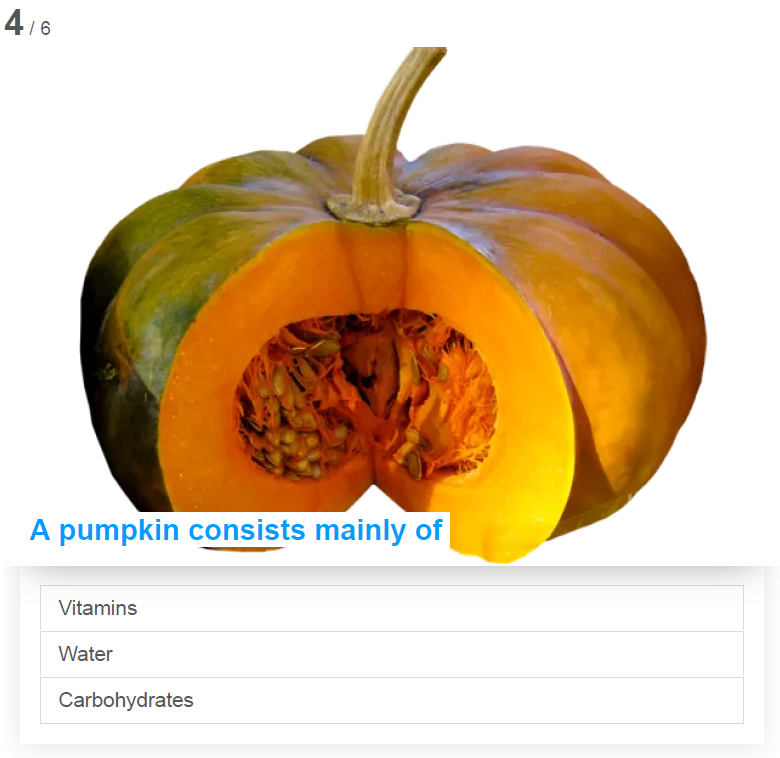 Pumpkin quiz