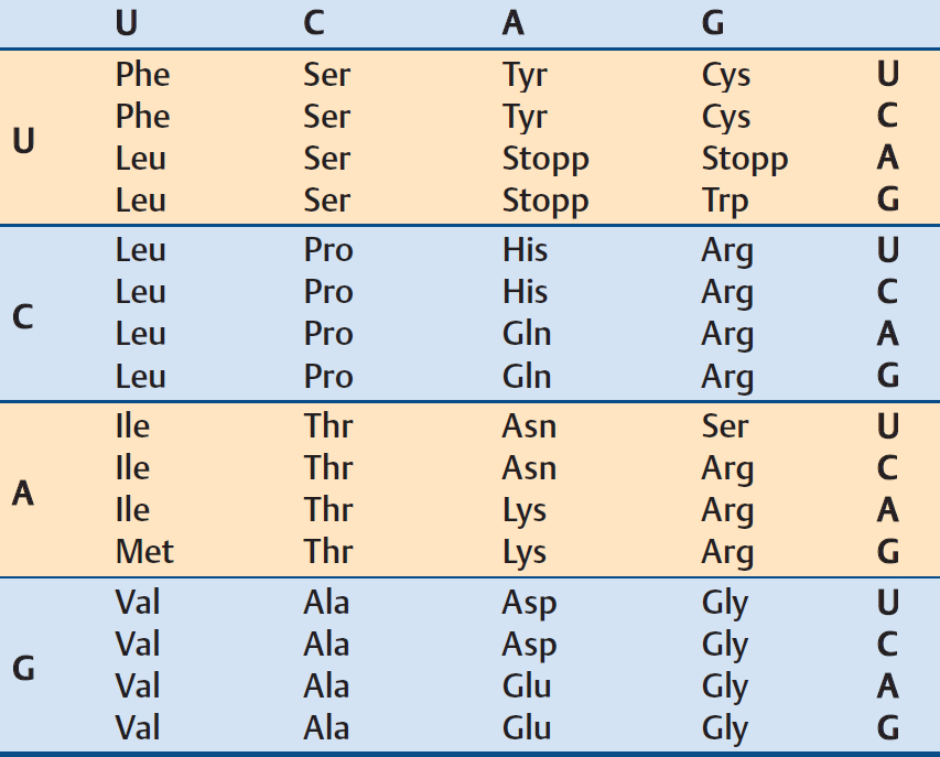 The genetic code