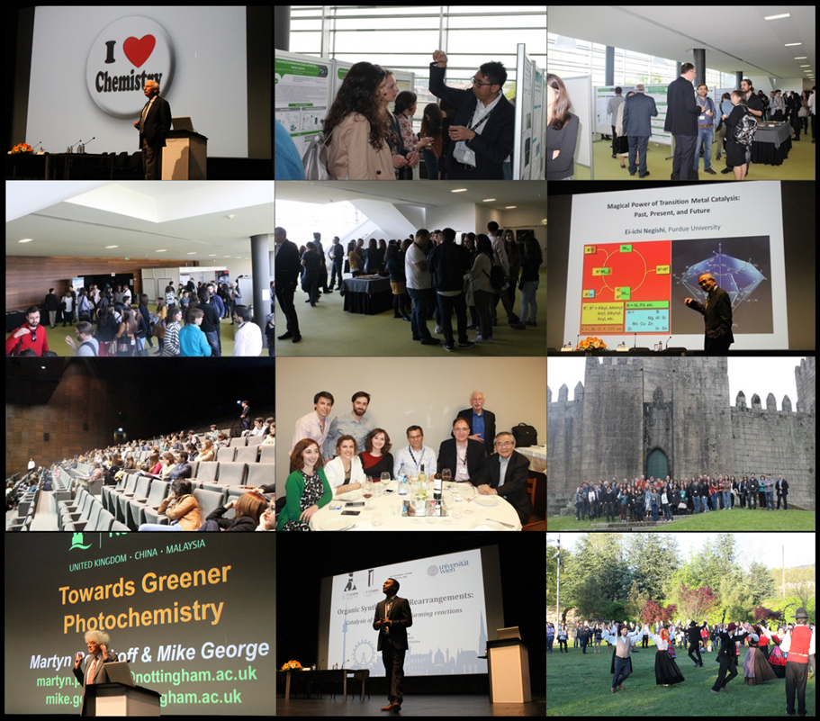 Scientific talks, networking and social events at the 5th PYCheM and 1st EYCheM held in Guimarães, Portugal, in April 2016