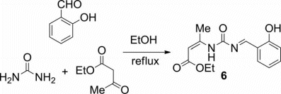 Biginelli multicomponent reaction