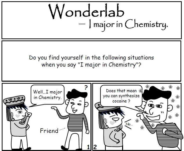 Wonderlab Comic — I Major in Chemistry - ChemistryViews