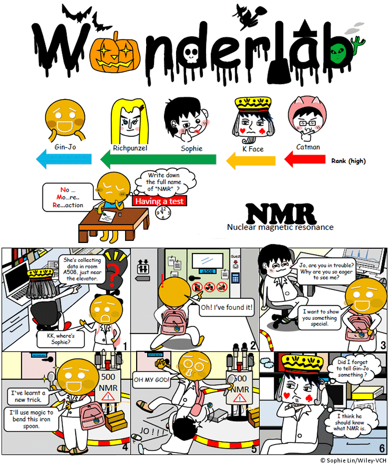 Wonderlab Comic at ChemistryViews.org: NMR