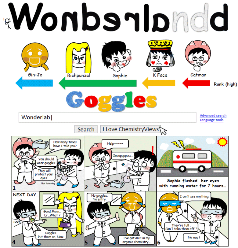 Wonderlab Comic on ChemistryViews.org