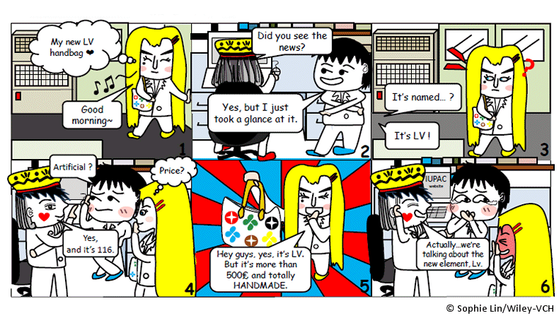 Wonderlab Comic on ChemistryViews.org - Fashion Chemistry