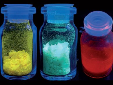 An Array of Colorful Polymers