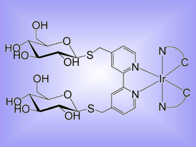 Water-Soluble Iridium Biosensors