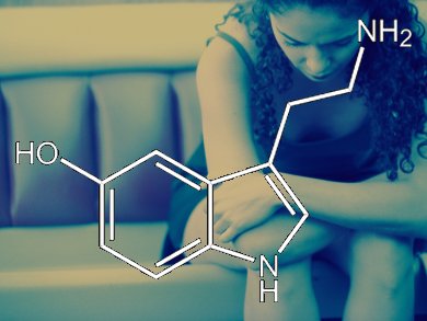 Mass Appeal of Serotonin Binding