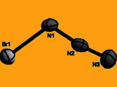 First Crystal Structure of BrN3