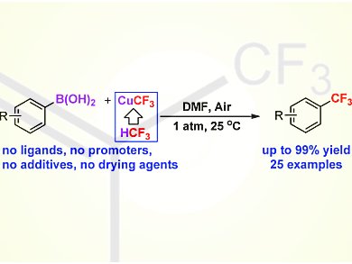 Low-Cost, Simple, Efficient, Safe Trifluoromethylation