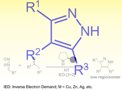 Organocatalytic Route to Active Pyrazoles