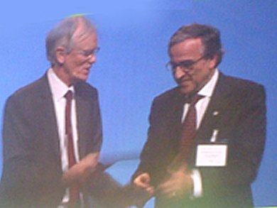 Dieter Behrens Medal for S. Feyo de Azevedo